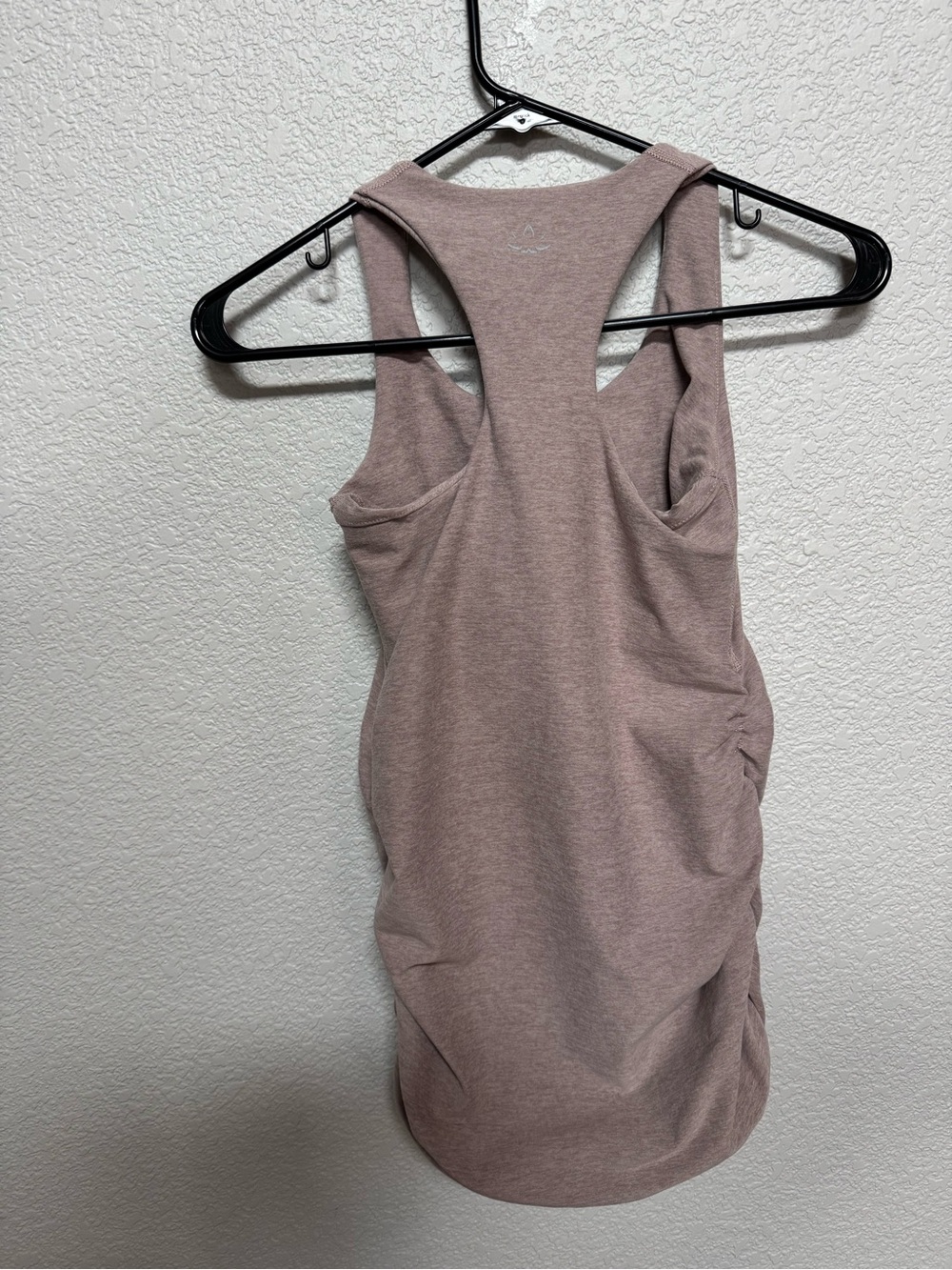 Beyond Yoga Beyond The Bump Ruched Racerback Maternity Tank Mauve Women’s S